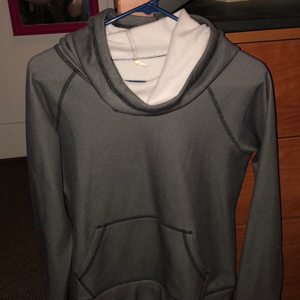 Lucy Athletic fleece lined Cowl Neck Hoodie